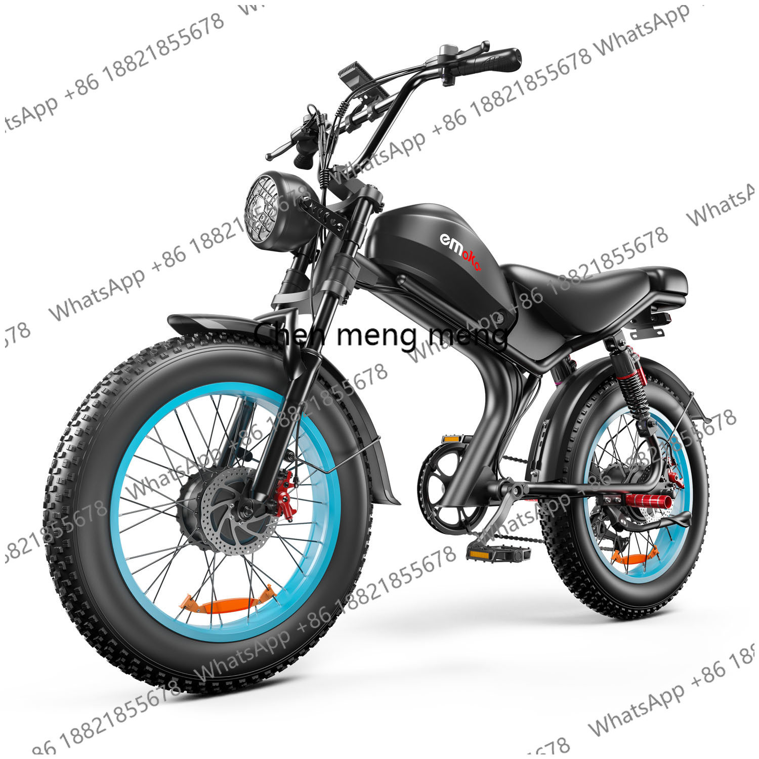 Dual Motor Electric Motorcycle Frame - 20 İnç Tek ve Çift Motorlu