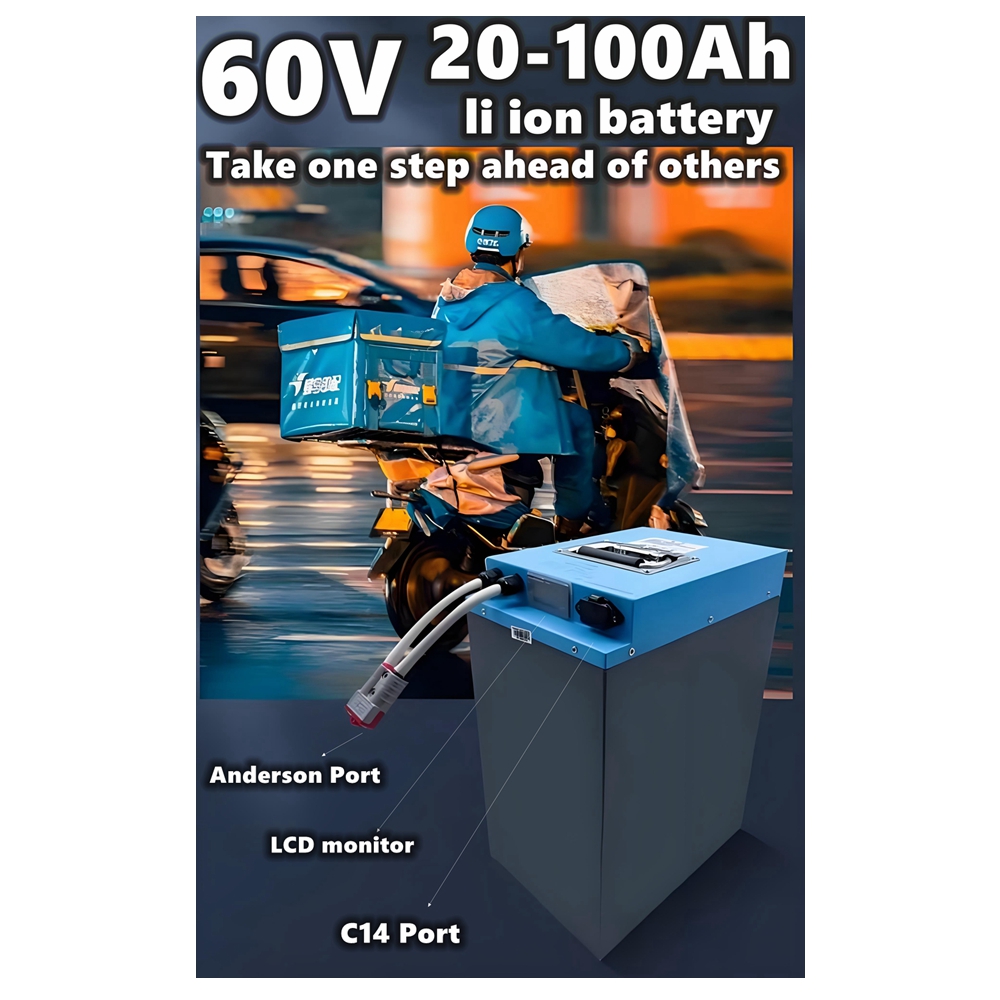 60V 30Ah Electric Scooter Battery - HS 60V Scooter lityum iyon pil