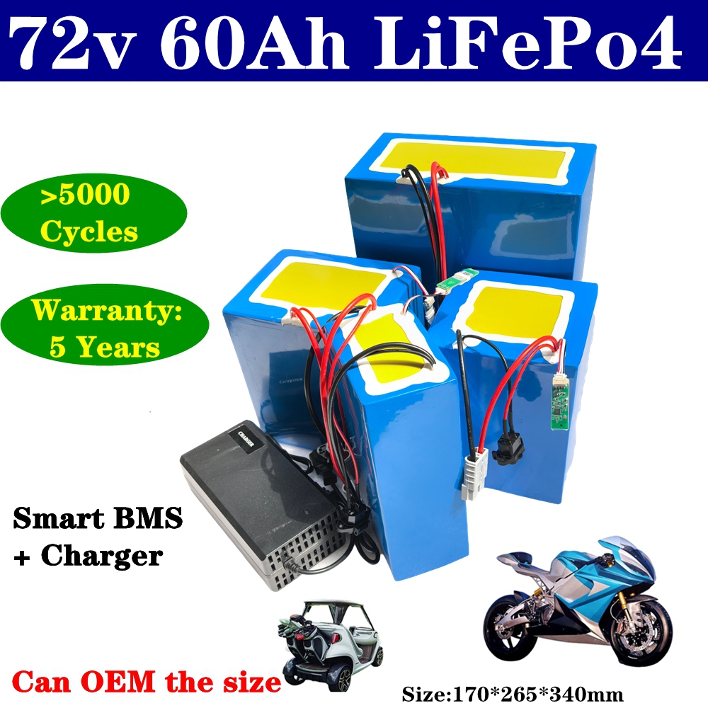 72V 60Ah Lifepo4 Battery Pack - lityum 72V 60Ah lifepo4 pil paketi