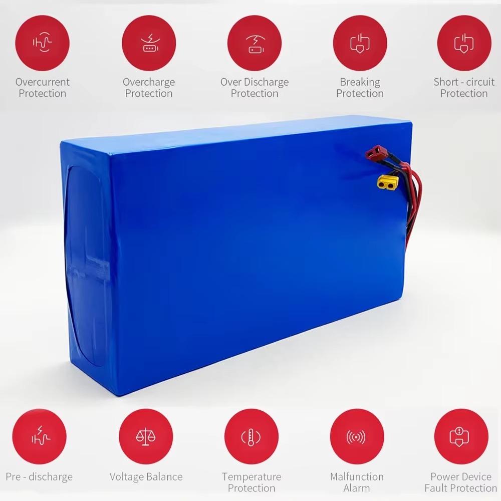 60V 30Ah Electric Scooter Battery - 18650 Lityum İyon Pil Paketi, 60V
