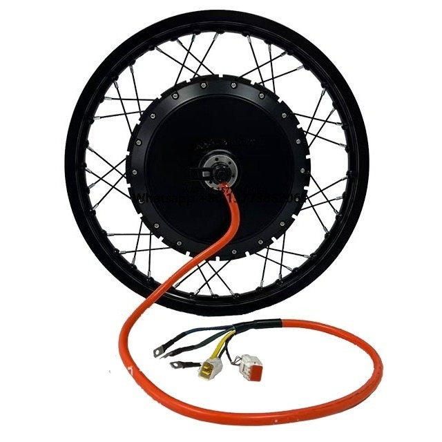 Electric Motorcycle Conversion Kit 72V - Hızlı Hızlı QS273 8KW 3T/3.5T/4T/5T Göbek
