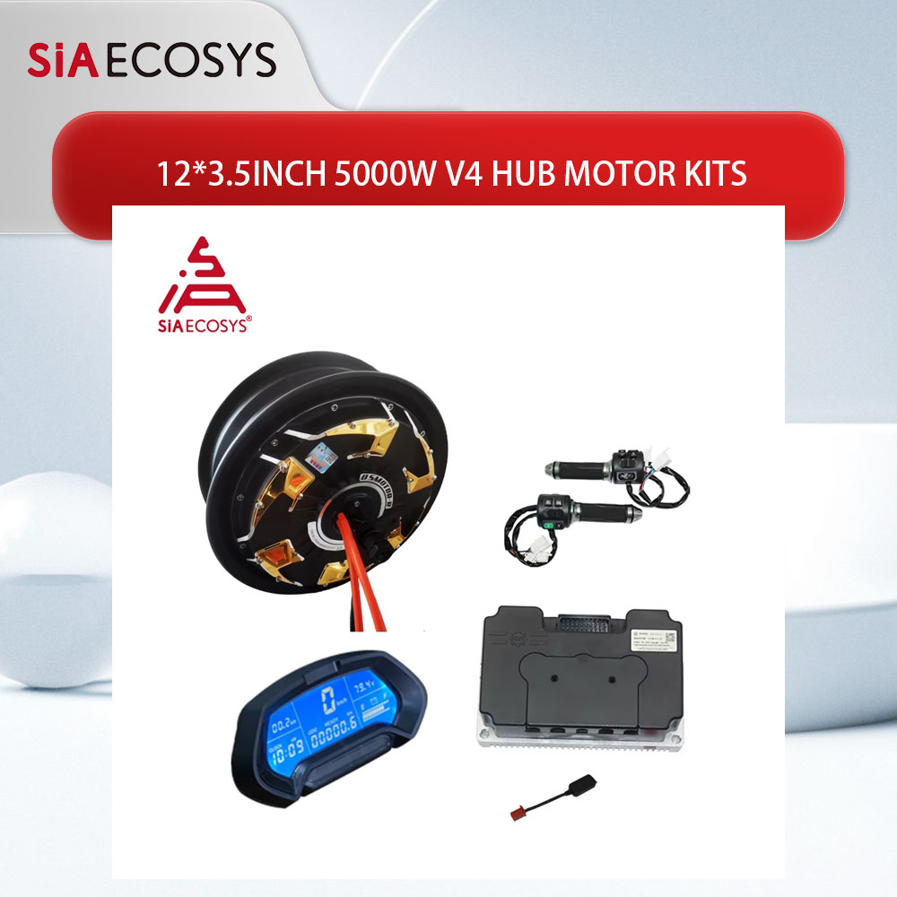 72V 5000W Electric Motorcycle - QS Motor 12*3.5 inç 5000W V4