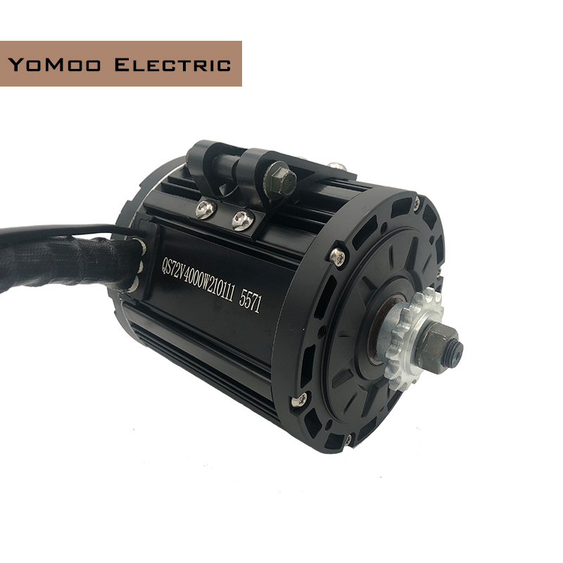 17 inç QS138 4000W Tepe Gücü 1 - 72V 12000W Electric Dirt Bike incelemesi ve fiyatı