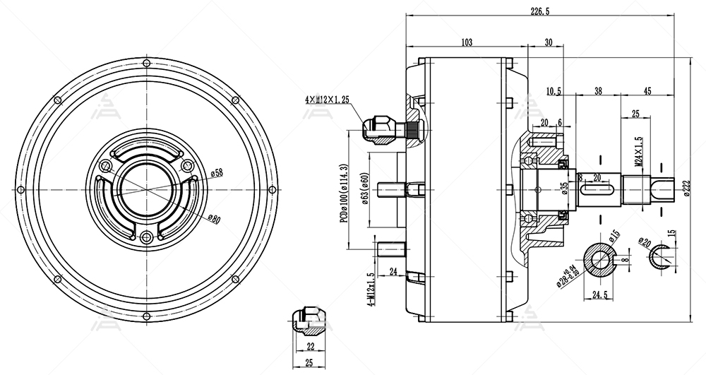 QSMOTOR 205 3000W V3 72V 80KPH - Electric Motorcycle Conversion Kit 72V incelemesi ve fiyatı