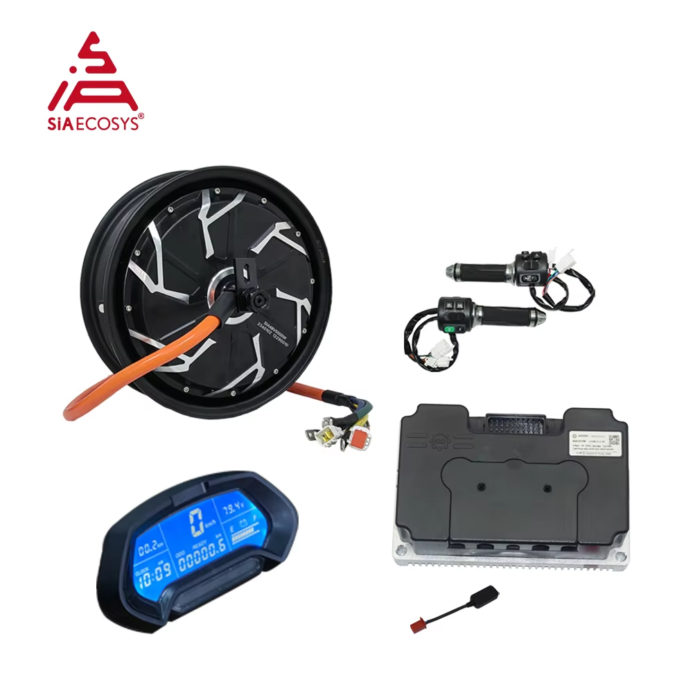QS Motor 12*3.5 inç 5000W V4 7 - 72V 5000W Electric Motorcycle incelemesi ve fiyatı